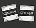 80 Wine Glass Identification Tags - Disposable Paper Tags - STEM WEAR ® by Red Fox Tail (80)