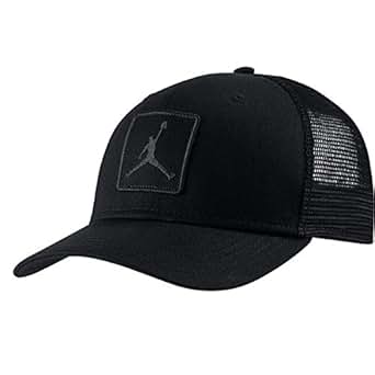 Nike Jordan Jumpman Classic99 Trucker Hat (Black/Black) at Amazon Menâs Clothing store: