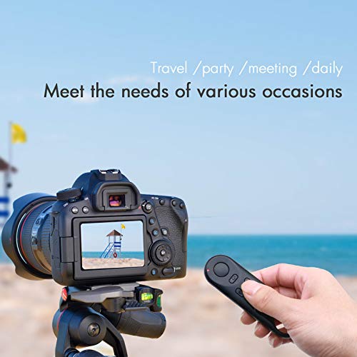 Camera Remote Shutter Release for Canon R3/ M50/ EOS M6 Mark II/R/RP /90D /6D Mark II /R5/ R6 /800D /850D /250D/Rebel SL2 /T7i /PowerShot SX70 HS /G5 X Mark II /G7 X Mark III, Replace Canon BR-E1