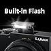 PANASONIC LUMIX ZS200 15X Leica DC Lens with Stabilization, 20.1 Megapixel, Large 1 inch Low Light Sensor (DC-ZS200S USA Silver)