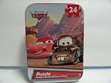 Disney Cars 24 Piece Jigsaw Puzzle in Travel Tin