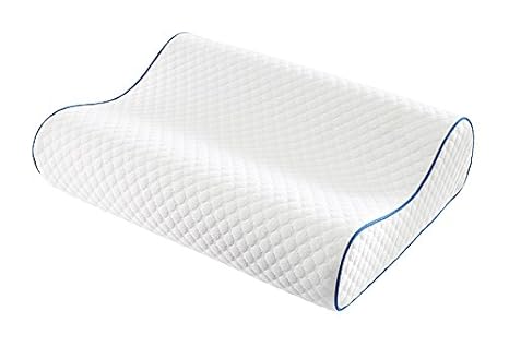 Serta Dream Stay Contour Memory Foam Pillow Amazon In Home Kitchen