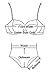 HOTAPEI Women V Neck Lace up High Cut One Piece Bathing Suit Large Army Green