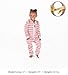 Burt's Bees Baby Unisex Adult Jumpbees, Matching Family Jumpsuits, One-Piece Hooded Zip-Front Romper, Peppermint Stripe, Small
