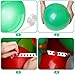 126pcs Merry Christmas Balloon Arch Garland Kit Green Red White Latex Balloons Candy’s Foil Balloons Balloon Tie Tools Adhesive Dots for Christmas Party Decorations