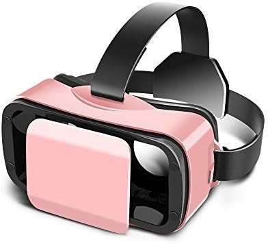 Fritesla Virtual Reality Headset 3D Glasses VR Box for Smartphone iPhone 6 Plus Samsung S6 (Pink)