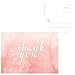 60 Postcards - Whimsical Watercolor Thank You - 6 Different Images