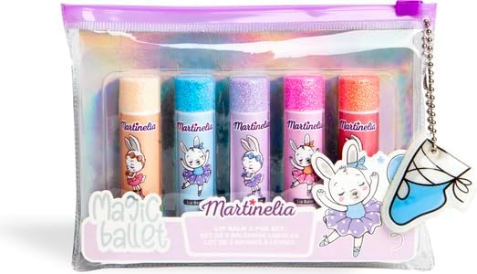 Martinelia Magic Ballet 5 Piece Lip Balm Set Kids Girls