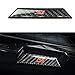 DEMILLO Carbon Fiber Center Console Storage Box Cover Trim for Honda Civic Si 2016-2019