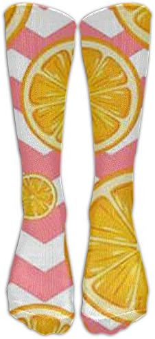 Field Orange Slices Vector Background Unisex Tube Socks Knee High Sports Crew Fashion Novelty Crew Fashion Novelty Socks Underwear Tube Socks Knee High Sports