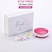 Electric Manicure Pedicure Nail File Set - 5 in 1 Mini Professional Electric Nail Drill Trimmer Grinder Machine Kit for natural Toes Fingernails Acrylic nails (2018 New, Rose Red)