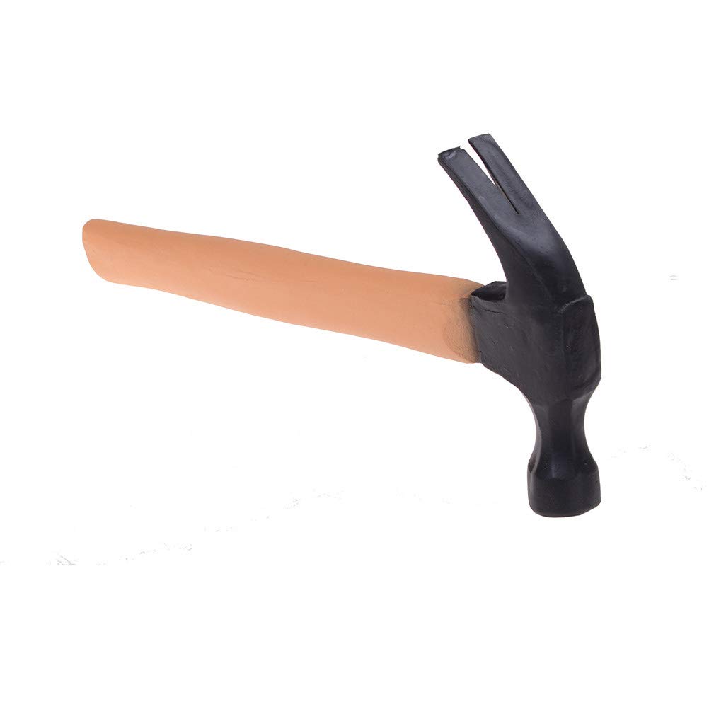 ZQION The Super Latex Rubber Fake Hammer Magic Tricks Appearing Vanishing Mentalism Stage Magic Gimmick Accessories