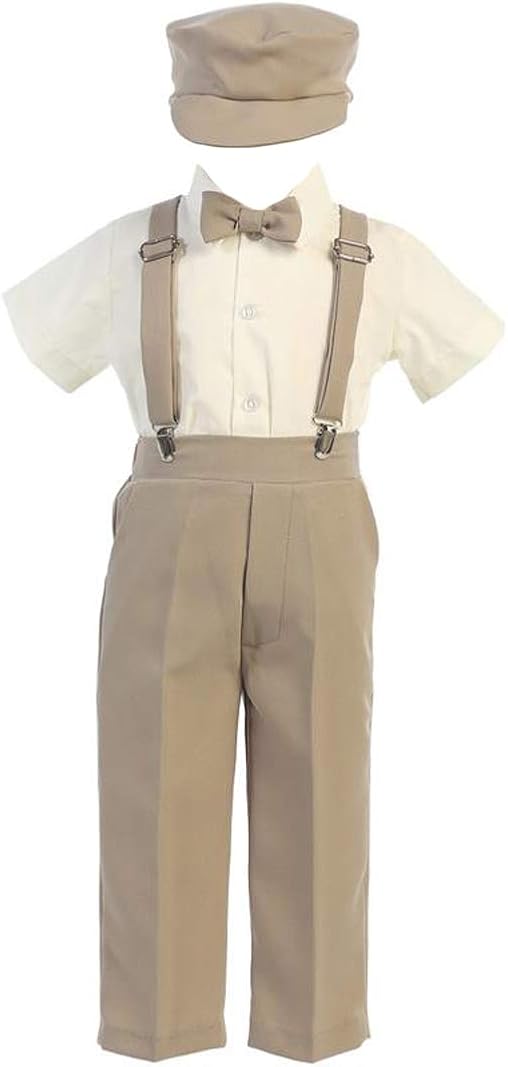 baby boy khaki outfit