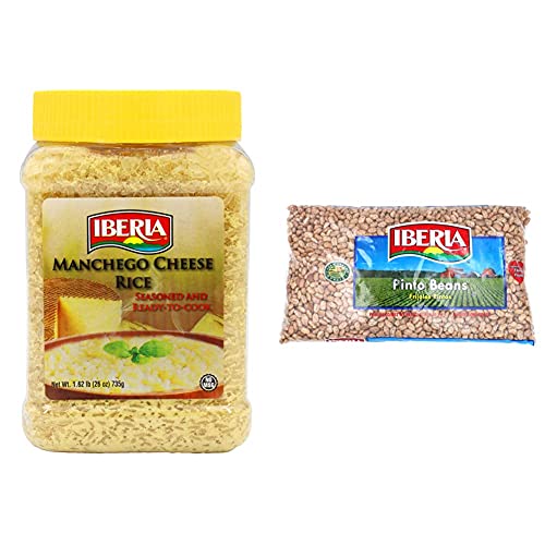 Iberia Manchego Cheese Rice 1.2lb. + Iberia Pinto Beans 4 lb. Pricepulse