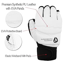 Taekwondo Sparring Gloves Hand Foot Protectors Half