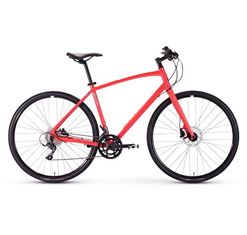 Alysa 3 Women’s Fitness Hybrid Bike, 15″/SM Frame, Red