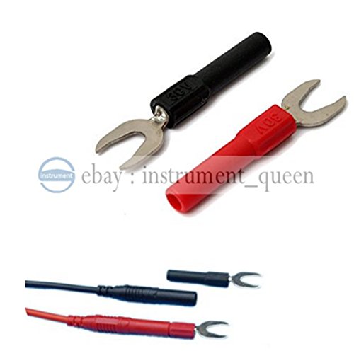 TestHelper TH-10-KIT Insulation 4mm Banana Test Lead Probe Clip Lantern Fork Tip Spring Crocodile Alligator Adaptor Multimeter Accessory Kit