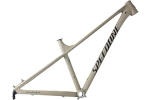 BSFHQS 27.5er 29er XC/AM Hardtail Mountain Bikes Frame,Max 2.35" Tire Aluminum Alloy Rigid Frame Disc Brake Racing Frame,Thru Axle 12x148mm Boost(Brass,L-29)