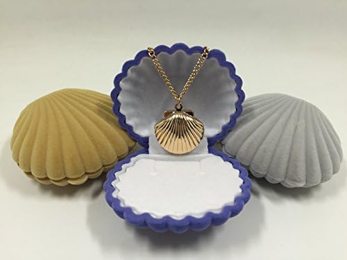 YansMermaid's Locket Necklace, Little Seashell Locket Necklace, 20'' Mermaid Jewelry, Melody's Locket, Gift for her