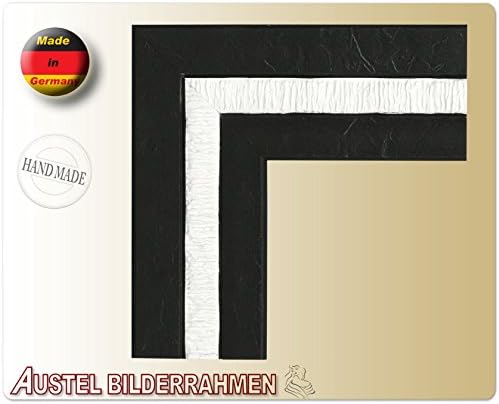 Austel 70 Holz Bilderrahmen 20x30 30x45 40x60 Braun Rot Weiss Mit Antireflexglas Farbe Weiss Format 40x60 Amazon De Kuche Haushalt