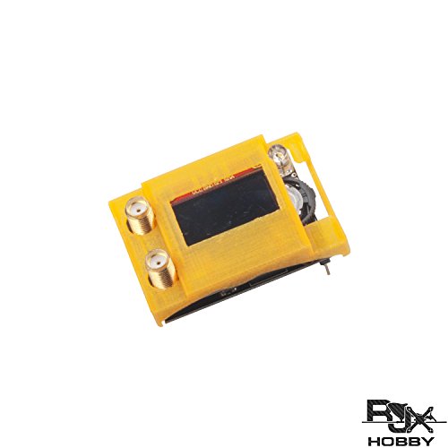 RJXHOBBY Diversity Receiver Module Open Source 5.8G 40CH Integrated OLED SMA- Female for Fatshark Goggles-Orange
