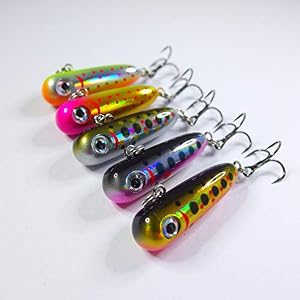 Momolures – Bottom Twitch Minnow 30 Mm 3,2 G Assort Set Pour La Pêche à La Truite.