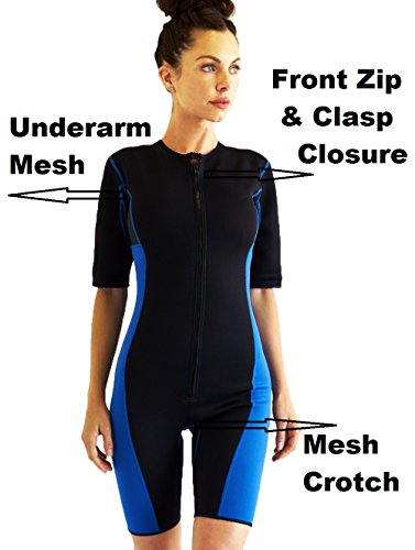 Neoprene sauna sweat workout hot wet suit unisex weight…