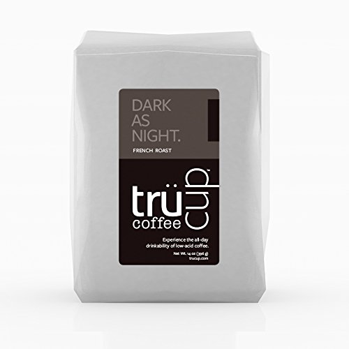 trÃ¼cup Low Acid Coffee, French Press Grind, Dark as Night French Roast