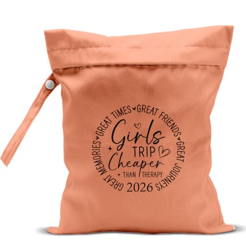 Girls Trip Wet Dry Bag Orange