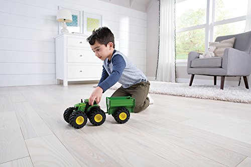 John Deere Monster Treads Tractor with Wagon