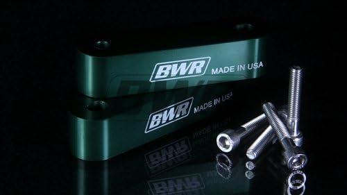 Blackworks BWAC-0107GR Hood Risers (Pair)- Green