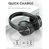 Mixcder-E9-Wireless-Active-Noise-Cancelling-Headphones-Foldable-Headset-Quick-Charge-Dual-40mm-Drivers-Bluetooth-50-CSR-Comfortable-Protein-Earpads-35-Hours-Battery-Life-Black Mixcder E9 Wireless Active Noise Cancelling Headphones Over ear Foldable Headset (Aptx HD, 60 Hours Battery Life, Type-C…