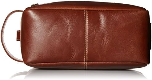Timberland Men's Nevada Leather Travel Kit, Cognac 4 Timberland Men's Nevada Leather Travel Kit, Cognac