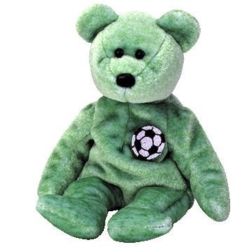Ty Kicks The Soccer Bear Beanie Baby - Image 2