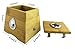 Winterworm® Bamboo One Hole Healing Box for Moxa Moxibustion Medicine Therapy