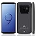 Galaxy S9 Battery Charging Case, ZeroLemon Slim Power 4700mAh Extended Battery with Full Edge Protection Charging Case for Galaxy S9 - Black