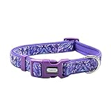 YUDOTE Durable Dog Collar with Maple Leaves