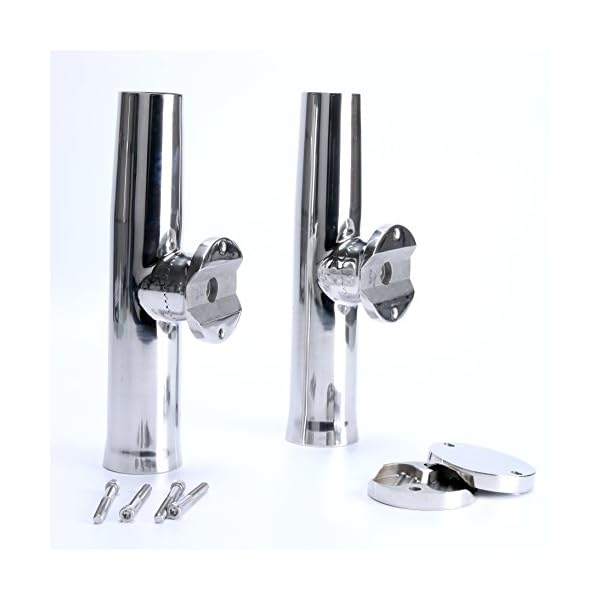 2x-Amarine-made-Stainless-Tournament-Style-Clamp-on-Fishing-Rod-Holder-for-Rails-1-14-to-2