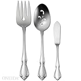 Oneida Serving Sets Flatware Chateau 3 Piece Serving Set