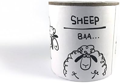 Zetti Animal Sound Maker Can Noise Maker Toy - Sheep Baa - White