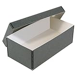 University Products Perma/Dur Archival Short Lid Storage Box Gray (4