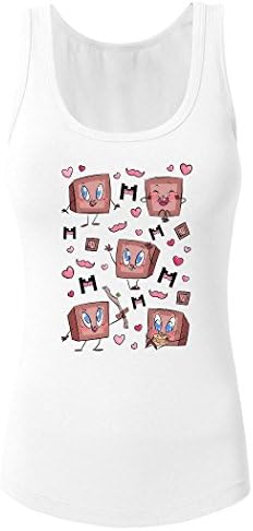 Tiny Box Tim and Septiceye Sam Custom Women's Tank Top Sleeveless Tee by Hkhoodies (White)