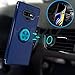 HYAIZLZ Kickstand Galaxy Note 9 Case Soft TPU Hidden Kickstand Note 9 Back Case Cover with Car Magnet Function for Samsung Galaxy Note 9,Color Blue Ring