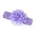 Sannysis 10 Pieces Babys Headbands Girls Headband Chiffon Flower Hair Bow