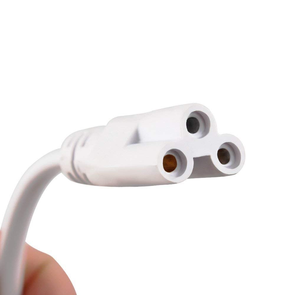 GALYGG Power Extension Cord Cable for LED T5 / T8 Light Tube with ON/OFF Switch, 1 Pack