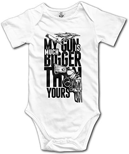 My Gun Is Much Bigger Than Yours Toddler Baby Onesies Newborn Clothes
