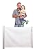 Lascal KiddyGuard Accent Retractable Baby Safety Gate, Black Mesh (DISCONTINUED)