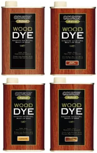 Ronseal Colron Refined Jacobean Dark Oak Wood Dye 500ml - Professional Finish