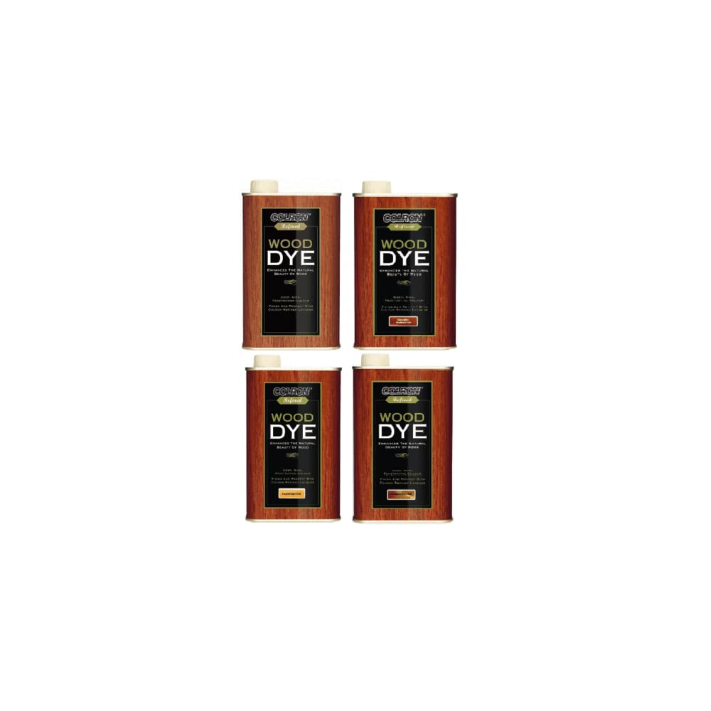 Ronseal CRWDDO500 500 ml Colron Refined Jacobean Wood Dye - Dark Oak