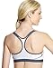Champion Women's Zip Sports Bra, Black, XL